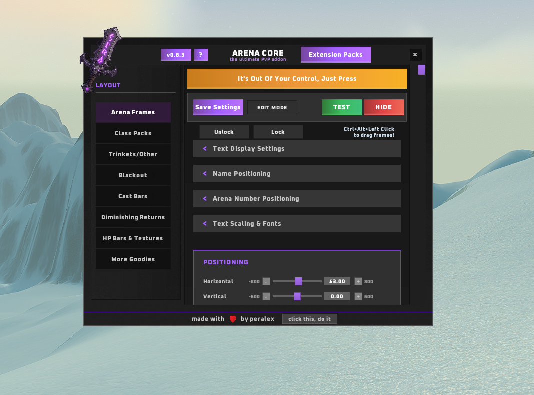 Core Features Screenshot